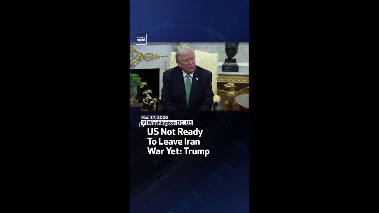 Video | US Not Ready To Leave Iran War Yet: Trump