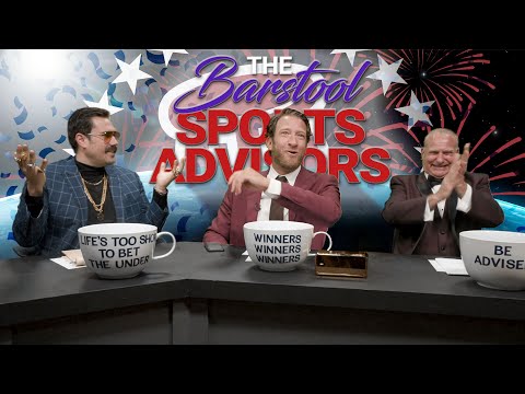 Dave Portnoy and Big Cat Celebrate the Launch of the Barstool Sportsbook - Sports Advisors Week 2