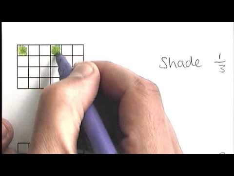 How to - shade fractions of a shape Video