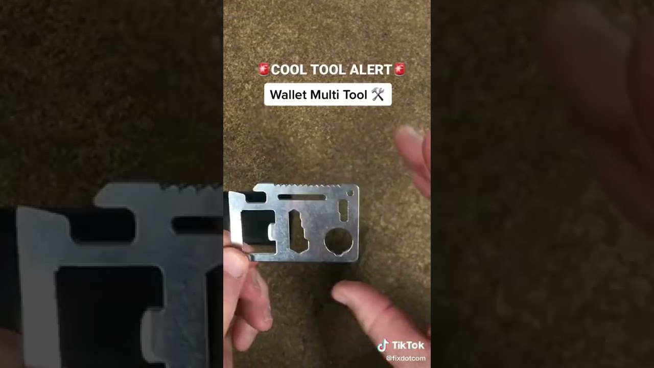 🚨COOL TOOL ALERT!!🚨Wallet-Size Multi-Tool