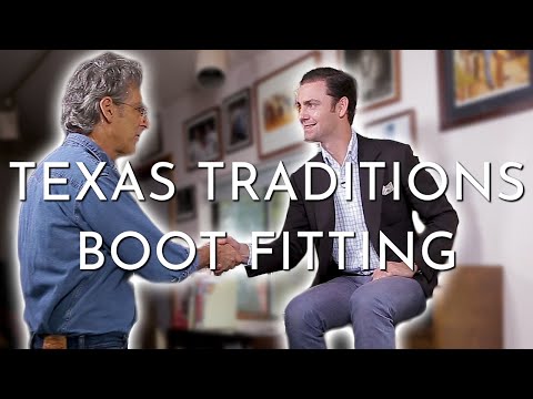 Cowboy Boot Fitting | Texas Traditions Handmade Boots | Lee Miller