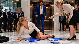 “I Can’t Get Up,” She Whispered After Being Pushed—Then the CEO Stepped In and Did The Unexpected