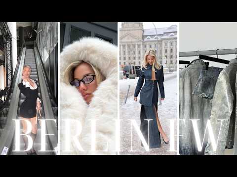 Berlin Fashion Week / my personal fashion diary & catch ups 🖤