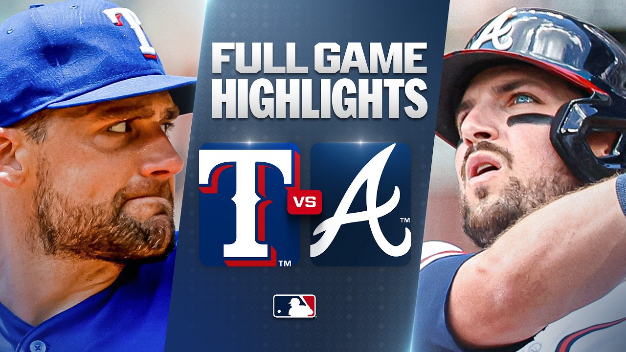 RANGERS vs. BRAVES: Official Full Game Highlights (July 19) | 2026 MLB Season