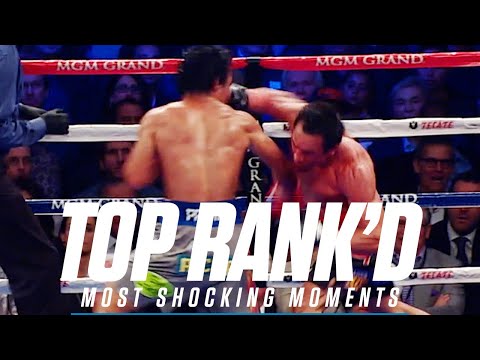 The Most Shocking Moments In Boxing! | TOP RANK'D