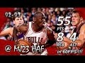 Michael Jordan Finals Career High Highlights 1993 Finals G4 Vs Suns 55pts HD 720p 60fps