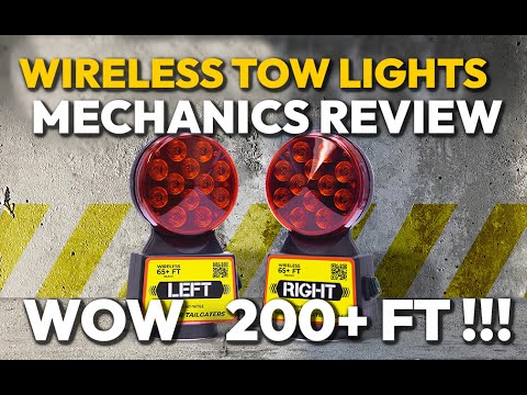 The Best Wireless Trailer/ Tow / LED lights - Mechanics Review !