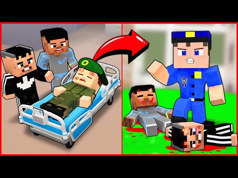 BEBEK ASKER DAYAK YEDİ, MECNUN İNTİKAM ALDI! 😱 - Minecraft