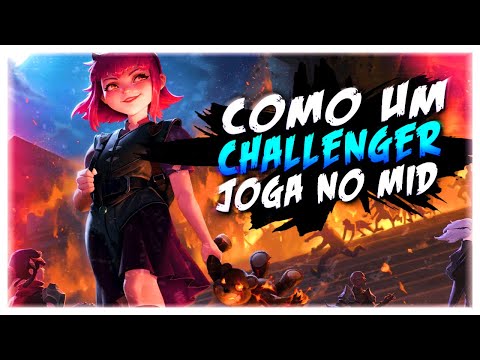 COMO UM MID LANER CHALLENGER JOGA - ANÁLISE