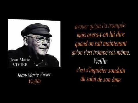 Jean Marie Vivier      Vieillir             chanson d'Yves MOREAU
