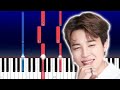 BTS Jimin X Ha Sungwoon - With You (Piano Tutorial)