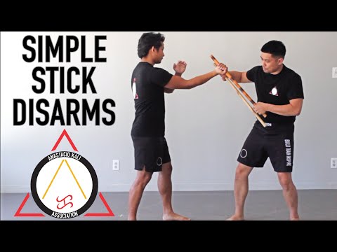 3 Simple Stick Disarms Every Beginner Should Know | Anastacio Kali
