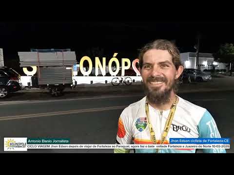 Jhon Edson Ciclistas de Solonópole e Milhã reforçam união do pedal Sertão Central a litoral 10022026