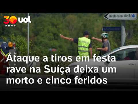 Ataque na Suíça: Tiroteio em festa rave deixa um morto e cinco feridos
