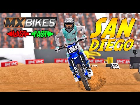 P1 to P40 Laps on 2023 San Diego | MX Bikes Last to Fast