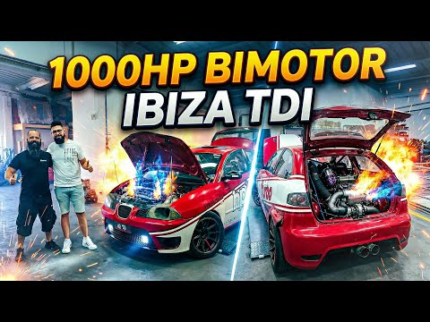 1000 HP DIESEL ON 2 ENGINES? IBIZA BIMOTOR HPTURBO 🤯🤯