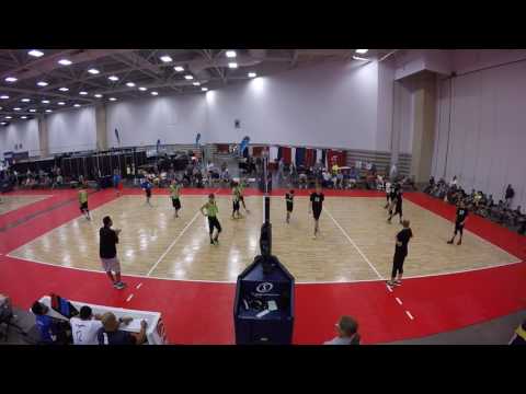 USAV 13U 352 Elite vs SCVS - 1st Set - 1 of 2 - GOPR1182