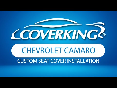 How to Install 2010-2015 Chevrolet Camaro Coupe Custom Seat Covers | COVERKING®