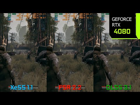 The Last of Us Part 1 PC, RTX 3080 4K, 1440p, 1080p DLSS 3.1 Quality, i7  10700F