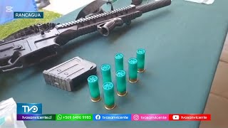En allanamientos en Rancagua y Graneros, Carabineros recupera armamento robado en armería de Machalí
