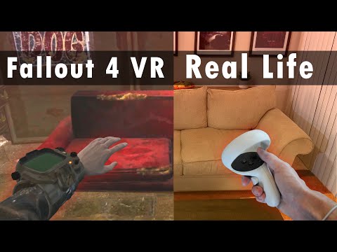 Building my apartment in Fallout 4 VR and Living in it