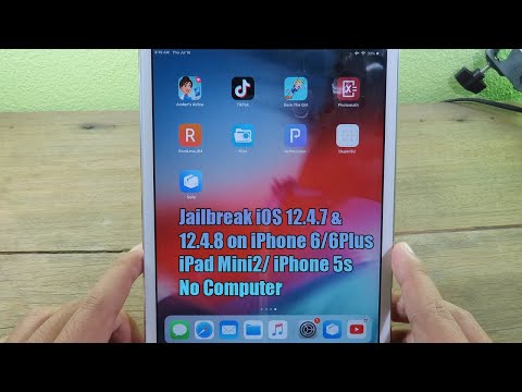 How to Jailbreak iOS 12.4.7/12.4.8 - RootlessJB4 No Computer