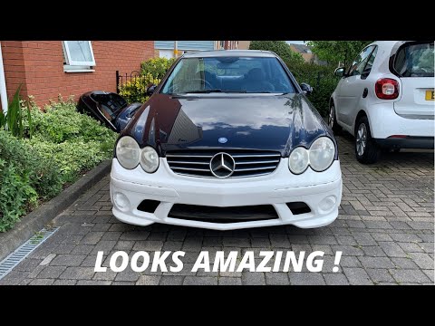 INSTALLING A CUSTOM AMG BODYKIT How To Remove Front Rear Bumper & Side Skirts Mercedes CLK W209 C209