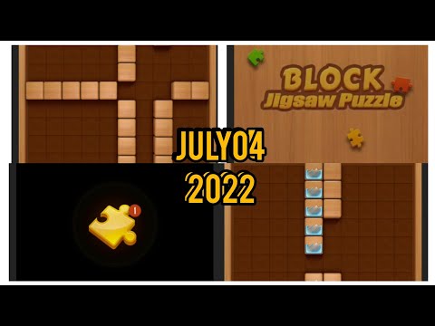 block jigsaw puzzle game daily task today/ solved/4 July 2022#blockjigsawpuzzle #dailytasks