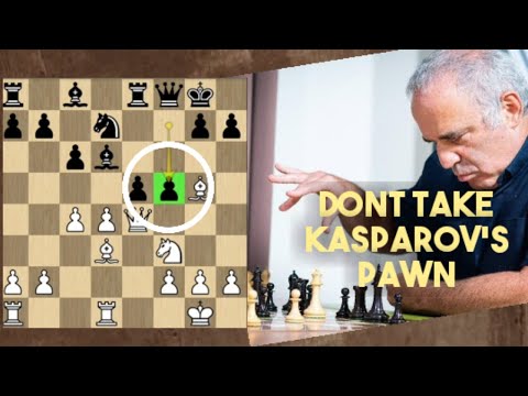 TRAPPING THE QUEEN THE KASPAROV WAY | Huebner vs Kasparov, 1992 | SKYEchess
