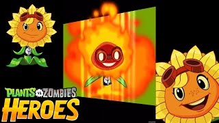 Plants vs. Zombies Heroes - Gameplay Héros Brindille Solaire