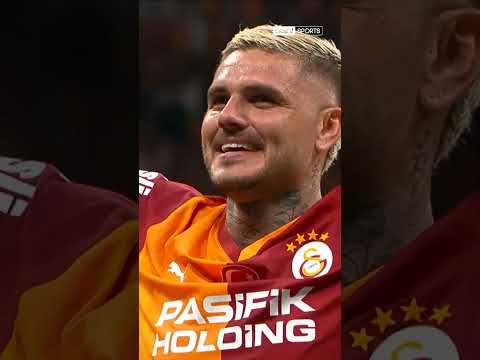 🦁 Mauro Icardi, yeşil sahalara golle döndü! #shorts #galatasaray