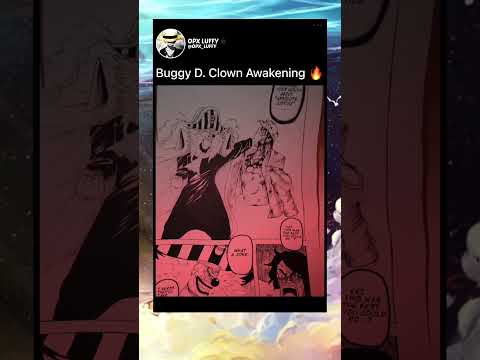 Buggy D. Clown Awakening #onepiece #shanks #buggy #onepieceshorts