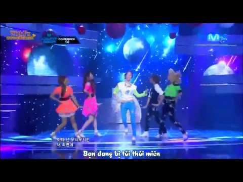 [Vietsub] 120614 f(x) - Jet @ M!Countdown Comeback Stage
