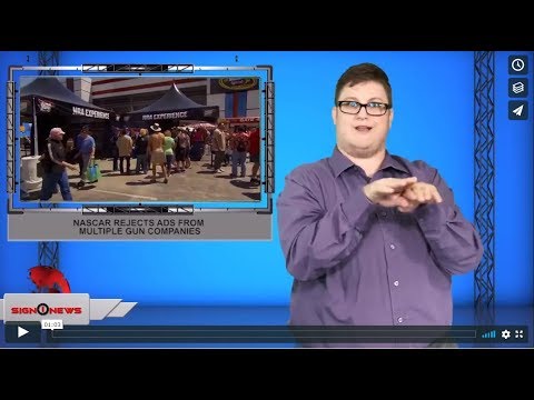 Nascar rejects ads from multiple gun companies (ASL - 9.14.19)