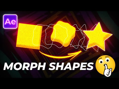 So SIMPLE! Morph Shapes in After Effects Tutorial