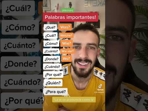 Palabras importantes en Alemán #aprendealeman