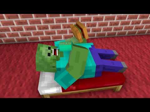 Monster School: Bodybuilding - Minecraft Animation