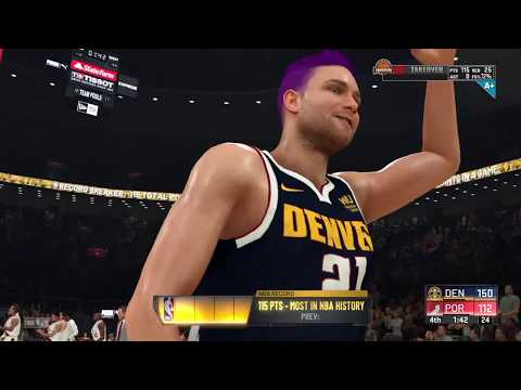 NBA 2K20 My Career! 121 point game!