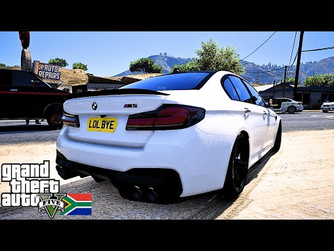 GTA Mzansi - Tsotsi Life | Shoot Out With The COPS in A BMW M5 | Ep.127