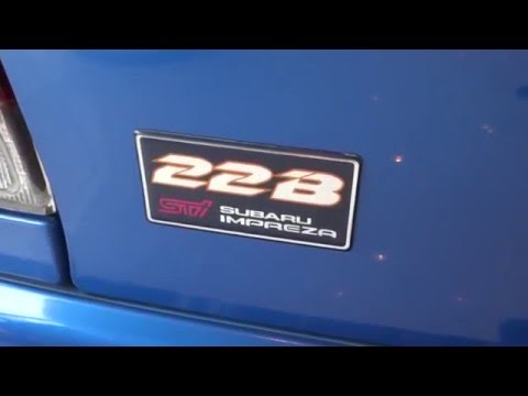 SUBARU IMPREZA WRX STI 22B