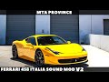 Ferrari 458 Italia Sound mod v2 for GTA San Andreas video 1