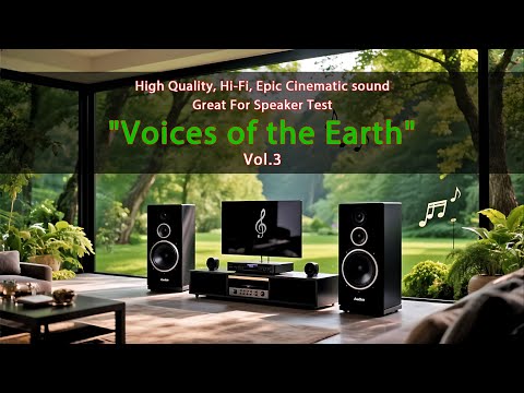 High Quality, Hi-Fi, Epic Cinematic sound, Great For Speaker Test. "Voices of the Earth" - 3
