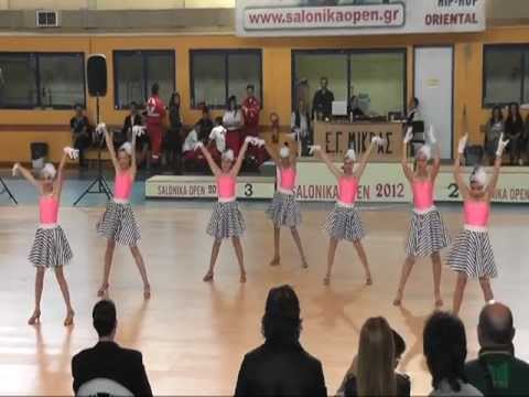 Salonika Open 2012 All Ladies Junior Latin Final 2nd Place Silver Medal