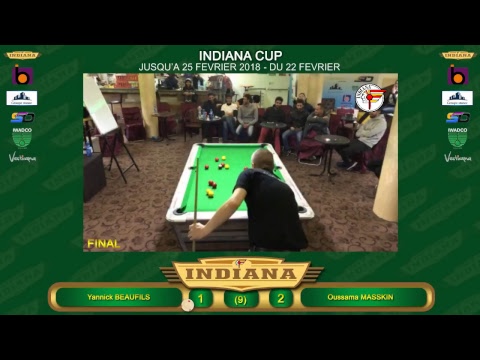 Yannick BEAUFILS Vs Oussama MASSKINI - FINALES - indiana Pool