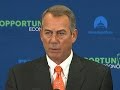 Boehner: Senate Dems Must Get Off Their Ass.