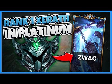 WHEN THE RANK 1 XERATH WORLD VISITS PLATINUM ELO (THEY HAD NO CHANCE) - League of Legends