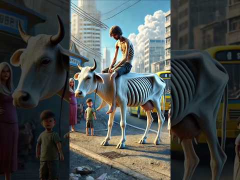 Beautiful AI Short Story of a Thin Horse and a Thin Man #ai #youtubeshorts #shorts #viral #ytshorts