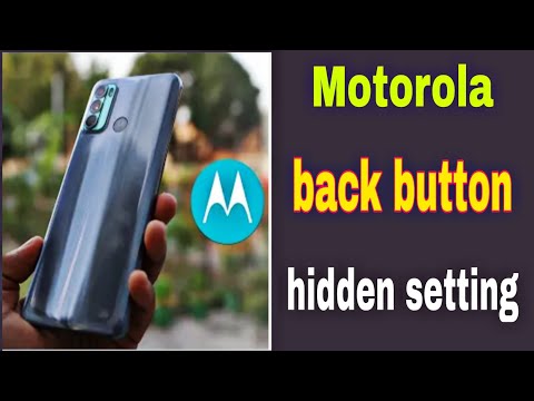 motorola back button hidden setting / back sensitivity setting