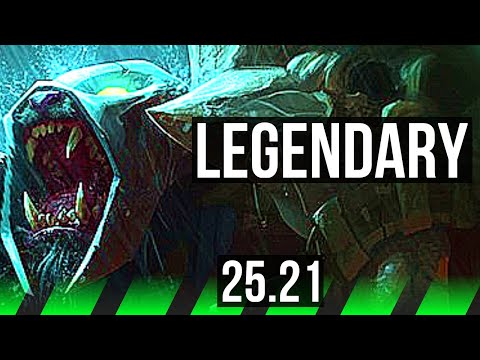 RENGAR vs KAYN (JGL) | 21/2/6, Legendary | EUNE Master | 25.21