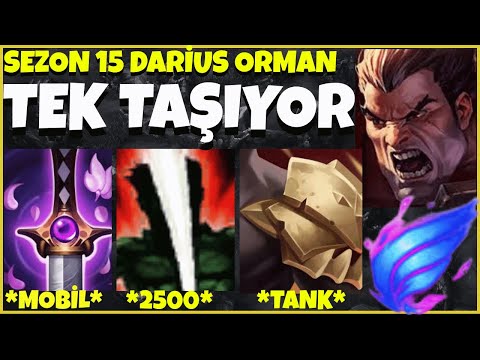 Ormanda Darius Fırtınası! Ölmeden 1v9 Taşıdım!" 💥💨